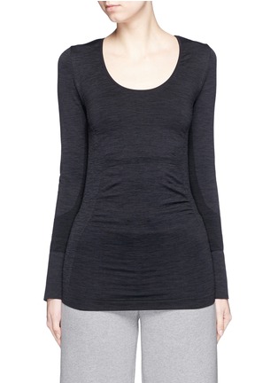Main View - Click To Enlarge - 72883 - 'Stretch' circular knit top