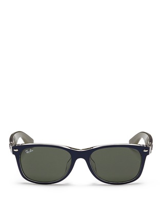 Main View - Click To Enlarge - RAY-BAN - 'New Wayfarer Colour Mix' matte plastic sunglasses