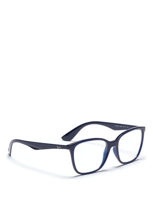 Figure View - Click To Enlarge - RAY-BAN - 'RB7066' acetate square optical glasses