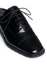 Detail View - Click To Enlarge - STUART WEITZMAN - 'Half days' leather Oxford mules