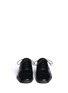 Front View - Click To Enlarge - STUART WEITZMAN - 'Half days' leather Oxford mules
