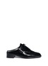 Main View - Click To Enlarge - STUART WEITZMAN - 'Half days' leather Oxford mules