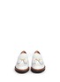 Front View - Click To Enlarge - STUART WEITZMAN - 'Manila' tassel tie spazzolato leather loafers