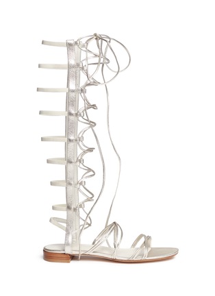 Main View - Click To Enlarge - STUART WEITZMAN - 'Sparta' knee high leather gladiator sandals