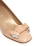 Detail View - Click To Enlarge - STUART WEITZMAN - 'Bold Fore' bow patent leather pumps