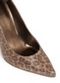 Detail View - Click To Enlarge - STUART WEITZMAN - 'Heist' leopard print metallic pumps