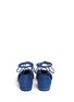 Back View - Click To Enlarge - STUART WEITZMAN - 'Gilligan' lace-up d'Orsay flats