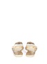 Back View - Click To Enlarge - STUART WEITZMAN - 'Gel Fisher' lattice cutout jelly sandals