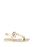 Main View - Click To Enlarge - STUART WEITZMAN - 'Gel Fisher' lattice cutout jelly sandals