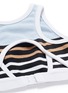 Detail View - Click To Enlarge - T BY ALEXANDER WANG - Stripe stretch jersey sports bra
