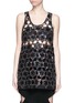 Main View - Click To Enlarge - GIVENCHY - Sequinned star cutout tank top