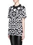 Front View - Click To Enlarge - GIVENCHY - Star jaguar print oversize T-shirt