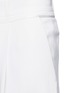 Detail View - Click To Enlarge - GIVENCHY - Pleat wide leg stretch cady pants