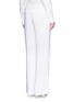Back View - Click To Enlarge - GIVENCHY - Pleat wide leg stretch cady pants