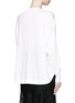 Back View - Click To Enlarge - GIVENCHY - Slit sleeve wool-silk sweater