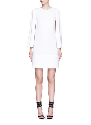 Main View - Click To Enlarge - GIVENCHY - Cutout sleeve stretch cady dress