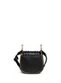 Back View - Click To Enlarge - CHLOÉ - 'Hudson' mini stud braided leather bag