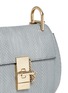 Detail View - Click To Enlarge - CHLOÉ - 'Drew' mini snakeskin leather bag