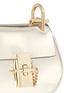 Detail View - Click To Enlarge - CHLOÉ - 'Drew' nano mirror leather shoulder bag