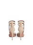 AQUAZZURA - 'My Desire' jewelled fringe suede sandals