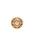 Main View - Click To Enlarge - VINTAGE CHANEL - Cut-out logo cage round brooch