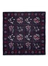 Main View - Click To Enlarge - ALEXANDER MCQUEEN - Swallow grid print silk chiffon scarf