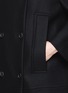 Detail View - Click To Enlarge - PROENZA SCHOULER - Wool blend double breasted bomber coat