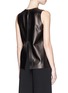 Back View - Click To Enlarge - PROENZA SCHOULER - Vent back leather tank top