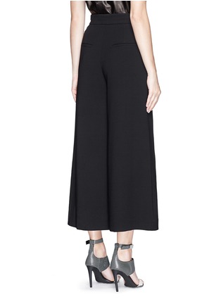 Back View - Click To Enlarge - PROENZA SCHOULER - Stretch wool culottes