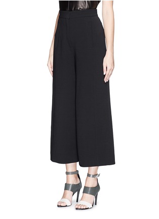 Front View - Click To Enlarge - PROENZA SCHOULER - Stretch wool culottes
