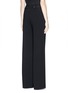 Back View - Click To Enlarge - PROENZA SCHOULER - Stretch wool wide leg pants