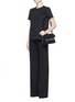 Figure View - Click To Enlarge - PROENZA SCHOULER - Stretch wool wide leg pants