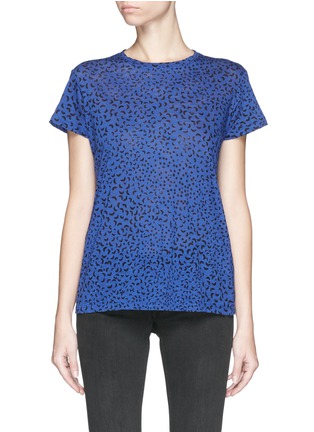 Main View - Click To Enlarge - PROENZA SCHOULER - Abstract star print tissue jersey T-shirt