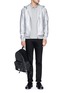 Detail View - Click To Enlarge - EASTPAK - x Jean Paul Gaultier bomber backpack