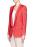 Front View - Click To Enlarge - STELLA MCCARTNEY - Triple shawl lapel tuxedo jacket