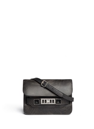 Main View - Click To Enlarge - PROENZA SCHOULER - PS11 chalkboard leather bag
