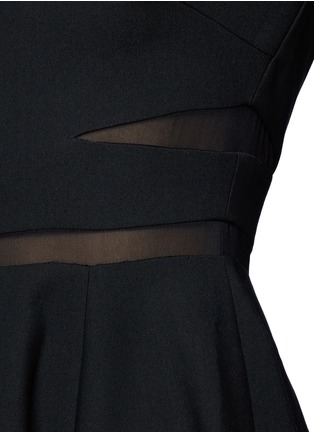 Detail View - Click To Enlarge - ELIZABETH AND JAMES - Andi sheer insert dress 