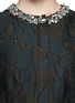 Detail View - Click To Enlarge - 3.1 PHILLIP LIM - Crystal neckline embroidered dress