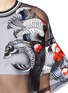 Detail View - Click To Enlarge - 3.1 PHILLIP LIM - Tattoo embroidery organza top