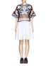 Figure View - Click To Enlarge - 3.1 PHILLIP LIM - Tattoo embroidery organza top