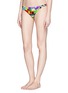 Front View - Click To Enlarge - MARA HOFFMAN - 'Jaguar' basketweave side reversible bikini bottoms