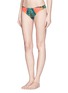 Front View - Click To Enlarge - MARA HOFFMAN - Geometric tribal print bikini bottoms