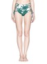 Main View - Click To Enlarge - MARA HOFFMAN - 'Harvest' reversible lace up high waist bikini bottoms