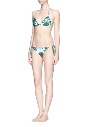 Figure View - Click To Enlarge - MARA HOFFMAN - 'Harvest' reversible tie side bikini bottoms