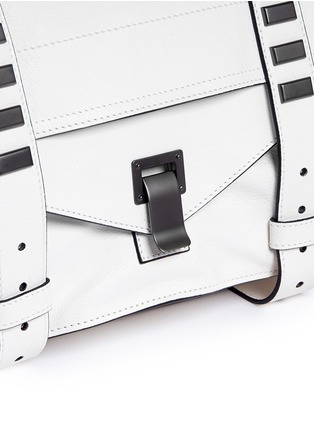 Detail View - Click To Enlarge - PROENZA SCHOULER - 'PS1' medium stud leather satchel