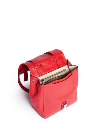 Detail View - Click To Enlarge - PROENZA SCHOULER - 'Courier' small pebbled leather backpack