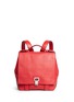 Main View - Click To Enlarge - PROENZA SCHOULER - 'Courier' small pebbled leather backpack