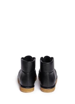 Back View - Click To Enlarge - STELLA MCCARTNEY - 'Brompton' quilted ankle boots