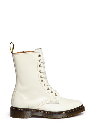 Main View - Click To Enlarge - DR. MARTENS - 'Alix' matte leather boots