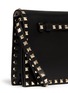 Detail View - Click To Enlarge - VALENTINO GARAVANI - 'Rockstud' leather flap clutch